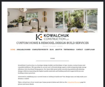 Buildwithkc.com(Custom Home & Remodel Design) Screenshot