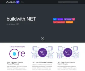 Buildwith.net(buildwith) Screenshot