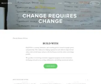 Buildwith.org(BUILD WITH) Screenshot