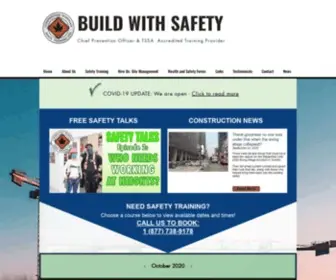 Buildwithsafety.com(Construction Workplace Safety Training Ltd) Screenshot
