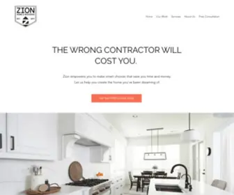 BuildwithZion.com(Zion Home and Building) Screenshot