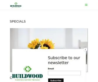 Buildwood.com.au(Sustainable Australian Hardwood) Screenshot