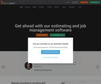 BuildXact.com.au(BuildXact) Screenshot