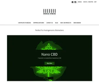 Buildyourregimencbd.com(Regimen Optimization LLC) Screenshot