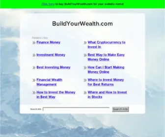 Buildyourwealth.com(Build your wealth) Screenshot