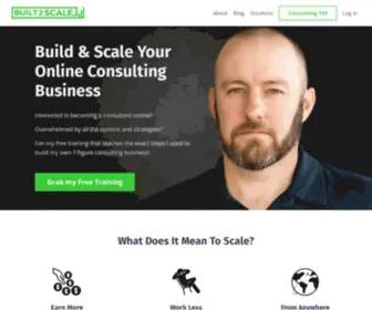 Built2Scale.io(Scale your Online Consulting Business Without Working More) Screenshot