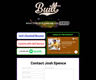 Builtbaseball.com(Home) Screenshot