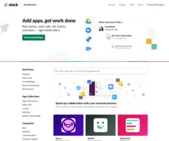 Builtbyslack.com(Slack is your productivity platform) Screenshot