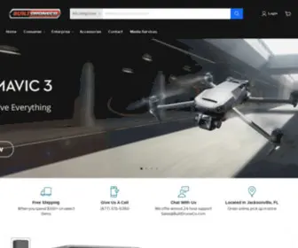 Builtdroneco.com(DJI drones) Screenshot