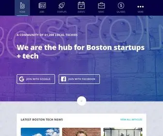 Builtinboston.com(Built In Boston) Screenshot