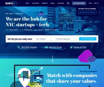 Builtinnyc.com(Nyc tech & startups) Screenshot