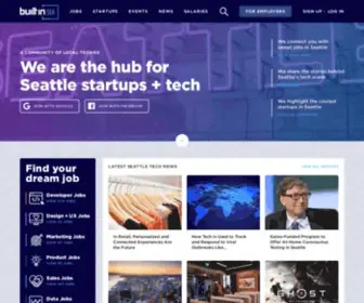 Builtinseattle.com(Built In Seattle) Screenshot