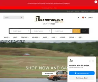 Builtnotboughtauto.com(Import Performance Car Parts) Screenshot