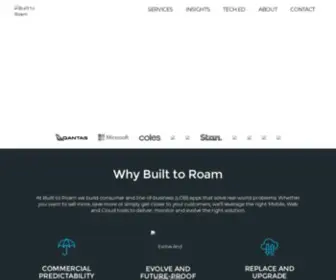 Builttoroam.com(Consumer and line) Screenshot