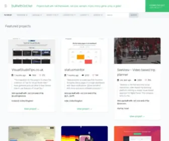 Builtwithdot.net(Microsoft Azure Web App) Screenshot
