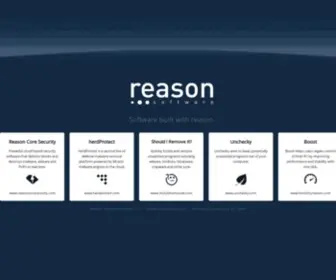 Builtwithreason.com(Reason Software Company Inc) Screenshot
