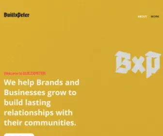 BuiltXpeter.com(DESIGN THAT WILL SING & DANCE) Screenshot