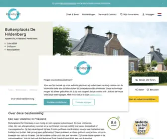 Buitenplaatsdehildenberg.nl(Buitenplaats De Hildenberg) Screenshot