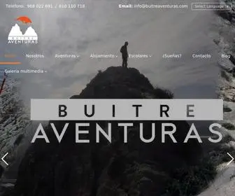 Buitreaventuras.com(Turismo de aventura) Screenshot