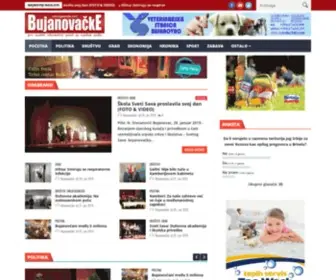 Bujanovacke.co.rs(Bujanovačke) Screenshot