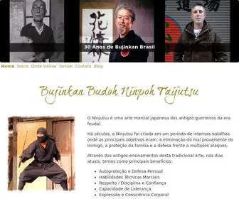 Bujinkan.com.br(Site da Bujinkan Budo Taijutsu São Paulo) Screenshot