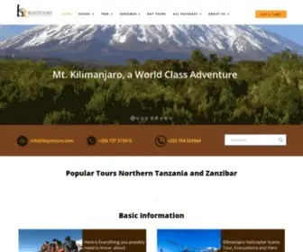 Bujotours.com(Kilimanjaro and Safari Tours in Tanzania) Screenshot