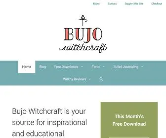 Bujowitchcraft.com(Where Bullet Journaling Meets Witchcraft) Screenshot