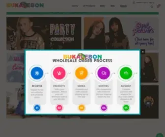 Bukalebon.com(Toptan Çocuk Ve Bebek Giyim Üreticileri Pazaryeri) Screenshot