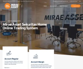 Bukasaham.com(Cara Buka Akun Mirae Asset Sekuritas Online) Screenshot