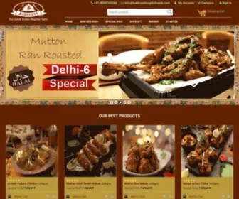 Bukhraatmughlaifoods.com(The “Bukhraat Mughlai Non) Screenshot