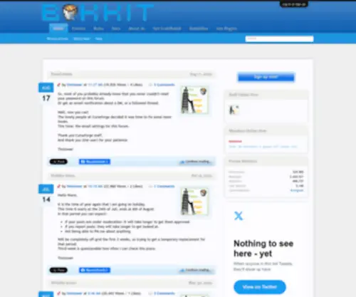 Bukkit.org(Bukkit Forums) Screenshot