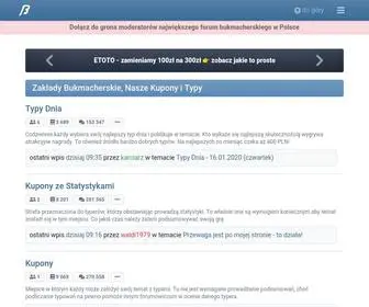 Bukmacherskie.com(Forum Bukmacherskie) Screenshot