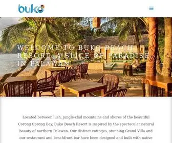 Bukobeachresort.com(Buko Beach Resort) Screenshot