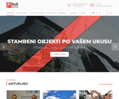 Bukpromet.com(Početna) Screenshot