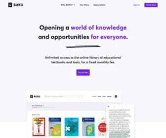 Buku.io(Een wereld van kennis en kansen voor iedereen) Screenshot