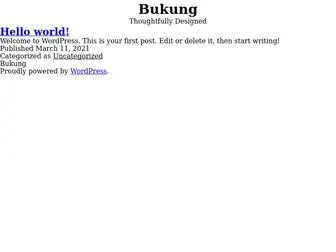 Bukung.com(Thoughtfully Designed) Screenshot