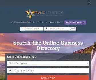 Bulaclassifieds.com(Find Business & Classifieds) Screenshot