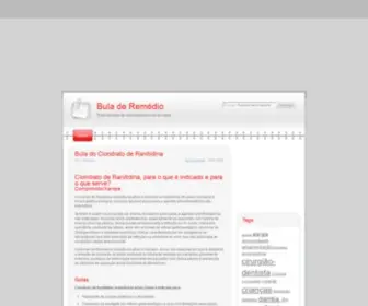 Buladeremedio.com.br(Bula de Remédio) Screenshot