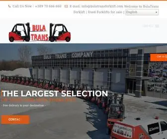 Bulatransforklift.com(Visit the official site for used FORKLIFTS and EXCAVATORS) Screenshot