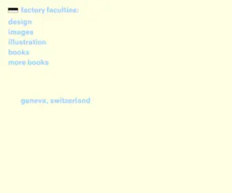 Bulbfactory.ch(Design) Screenshot