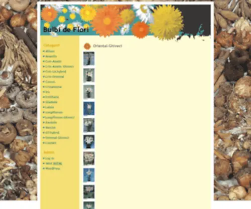 Bulbideflori.ro(Bulbi de Flori) Screenshot