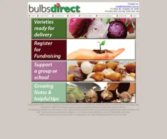 Bulbsdirect.com.au(Bulbs Direct Express Mail Order has over 400 varieties of flowering bulbs and perennials inc) Screenshot