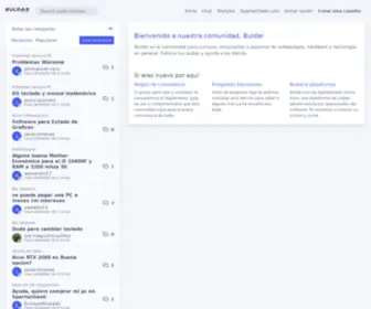 Buldar.com(Comunidad de tecnología) Screenshot