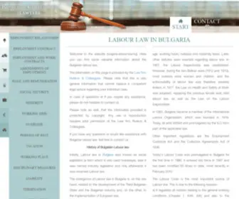 Bulgaria-Labour-Law.bg(Labour law in Bulgaria) Screenshot