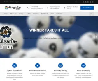 Bulgarialottery.com Screenshot