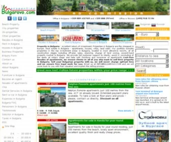 Bulgarovo.com(Property in Bulgaria) Screenshot