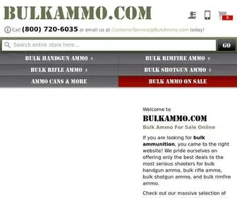 Bulkammo.com(Bulk Ammo For Sale) Screenshot