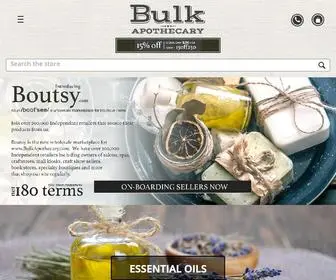 Bulkapothecary.com(Quality Essential Oils) Screenshot
