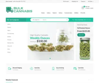 Bulkcannabis420.com(Bulk Cannabis) Screenshot