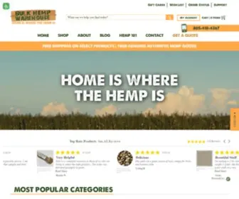 Bulkhempwarehouse.com(Bulk Hemp Warehouse) Screenshot